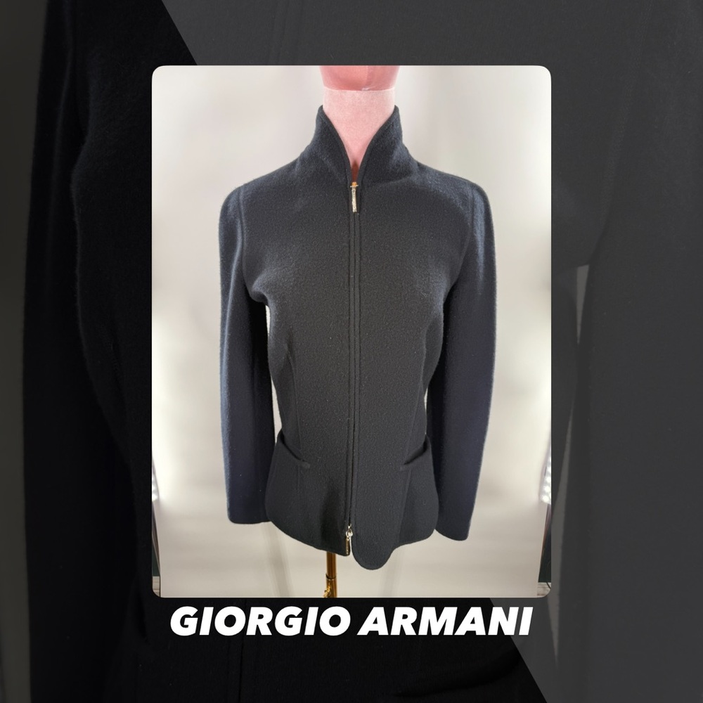 EUC Giorgio Armani Knit Jacket